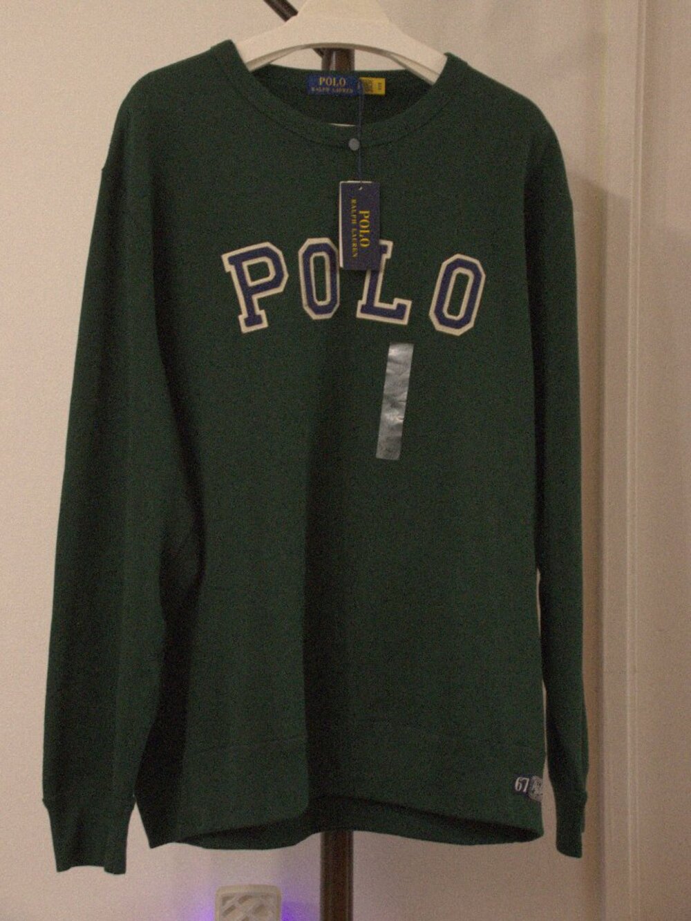 Green Polo Sweater